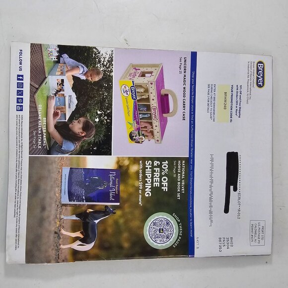 Breyer Holiday 2024 Catalog Magazine Model Horses Merchandise Scrapbooking - Picture 4 of 8